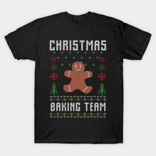 Christmas Baking Team Funny Christmas T-Shirt